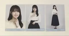 乃木坂46 生写真 松尾美佑 オフショルニット 3種 コンプ