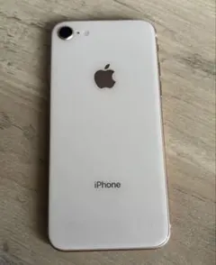 Apple iPhone8 本体 ホワイト - メルカリ