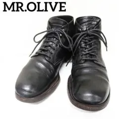 ミスターオリーブMR.OLIVE◇レースアップワークブーツ レザーシューズのサムネイル