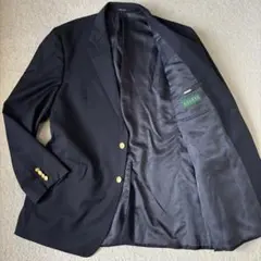 美品 3XLサイズ ラルフローレン 紺ブレザー 金ボタン ネイビージャケット