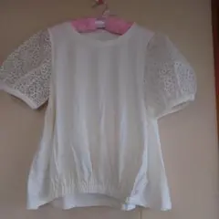 アンドラブ♥フラワー刺繍レースのフェミニントップス3L　新品未使用タグ付き