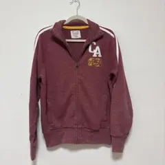 Champion ジップアップパーカー バーガンディ Lサイズ