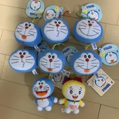 非売品‼︎ 新品タグ付き‼︎ ドラえもん　ぬいぐるみキーホルダー8個セット‼︎