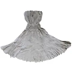 草原の夢のドレス✨MARIHA ロングワンピース　ベージュ フレアスカート