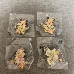 ディズニーリゾート25周年 ピンバッジ　4点セット