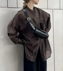 selectMOCA byson シアーオーバーサイズシャツのサムネイル