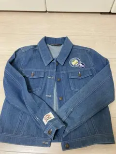 美品　デニムブルー Gジャン カジュアルジャケット
