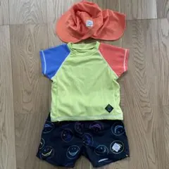 BREEZE 水着セット 男の子 女の子 ラッシュガード