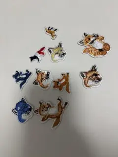 メゾンキツネ風ワッペン