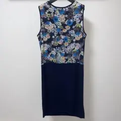 PS Paul Smith ピーエスポールスミス フラワープリント切替ワンピースのサムネイル