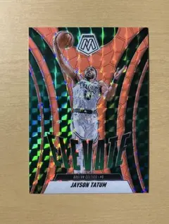 /75 JAYSON TATUM MOSAIC RED FLUORESCENT