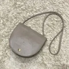現行 イルビゾンテ ショルダーバック レザー グレージュカラー スター