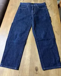 【お値下げ】ユニクロ　スラウチテーパードアンクルジーンズ デニム 63.5センチ