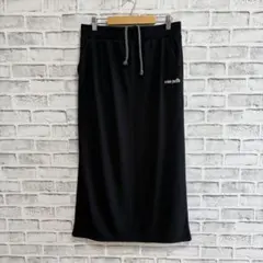 美品 ocean pacific さらっと ドライ リブ スカート 黒 LLのサムネイル