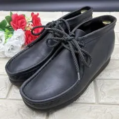 ❤️良品❤️ clarcks ワラビーブーツ　ブラック　クレープソール　クラークス