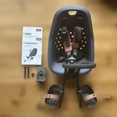 自転車用チャイルドシート前