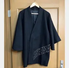工房のむら 刺し子 ノーカラージャケット Japanese sashiko 藍染
