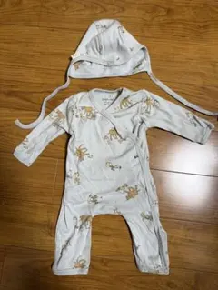 konges sloejd コンゲスロイド　新生児　ロンパース ボンネット付