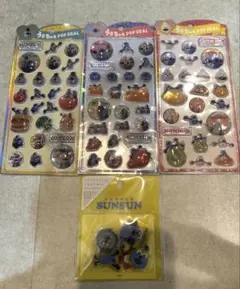 Sunsun ポップシール 4枚セット