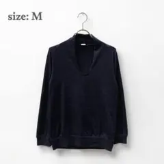 カットソー　トップス　レディース　カジュアル　長袖　透け感　ブラック　シアー