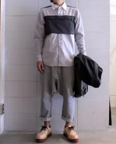 GANRYU ギンガム エステルタフタシャツのサムネイル