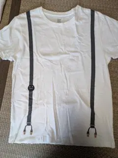 グラニフ graniph ビューティフルシャドー サスペンダー風プリントTシャツのサムネイル