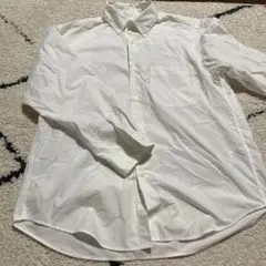 ホワイト 長袖シャツ Sサイズ　GU