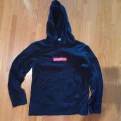 GLOBAL WORK フード付きトレーナー XL 黒