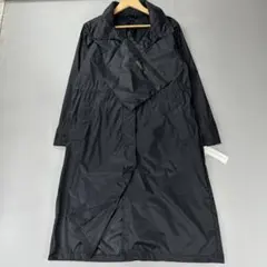 【新品タグ付】LIGNAGGIO ポケッタブル ロングレインコート 黒 M Lのサムネイル