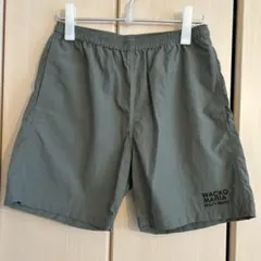 【美品】WACKO MARIA ワコマリア　グレー ショートパンツ M 美品】WACKO MARIA ワコマリア グレー ショートパンツ M - メルカリ