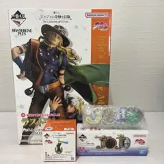 ジョジョ 一番くじ E ジョルノ ラスト ジョニィ ジャイロ H 2セット