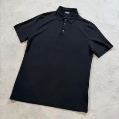 ZANONE ザノーネ　50サイズ　半袖　ポロシャツ　ブラック　アイスコットンのサムネイル