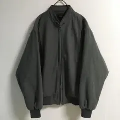 90s 日本製 古着 モックネック ジャケット ジップアップ メンズ レトロ