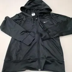 Nike Dri-FIT ブラック フード付きパーカー S