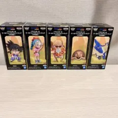 ドラゴンボール ワールドコレクタブルフィギュア 少年期編1　全5種セット