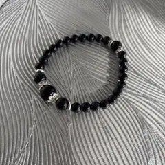 最強魔除け モリオン（黒水晶） オニキスのブレスレット