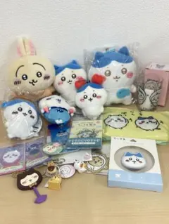 ちいかわ グッツ ぬいぐるみ グラス マスコット ハチワレ うさぎ ID Tn