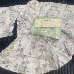 女児　セパレート浴衣ドレス130
