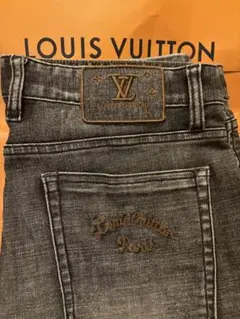 LV ジーンズ デニムパンツ 33インチ ブラックグレーのサムネイル