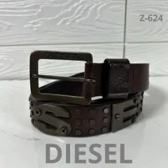 【DIESEL】★ ディーゼルベルト★ブラウン★CM90★