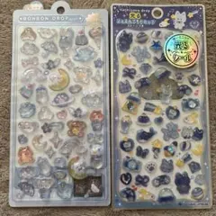 正規品　ボンボンドロップシール　わんわんボンボン　光るジュエルプチドロップ