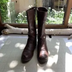 26051813 ニッセン　ロングブーツ　24cm ブラウンのサムネイル