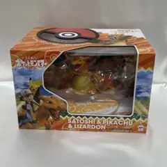 ジェムシリーズ ポケモン サトシ ピカチュウ リザードン フィギュア