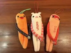 モケケ　とんこつ　みかん　にわか　３個セット