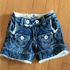 ムチャチャ xs ボア ショートパンツ デニムのサムネイル