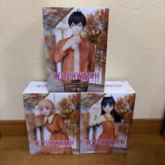 ウィッチウォッチ 乙木守仁、若月ニコ、宮尾音夢フィギュア3種セット