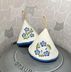 handmade三角ミトン カモミール - メルカリ