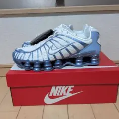 W Nike Shox TL ホワイト/ブルー
