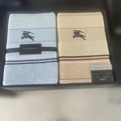 BURBERRY 2タオルケット 140cm X 190cm