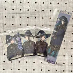 ツイステ ツインウエハース7 クリアしおり アズール ジェイド フロイド